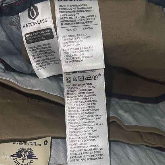 Dockers men's big and tall ultimate supreme flex stretch solid 9” shorts 50 - Picture 4 of 6